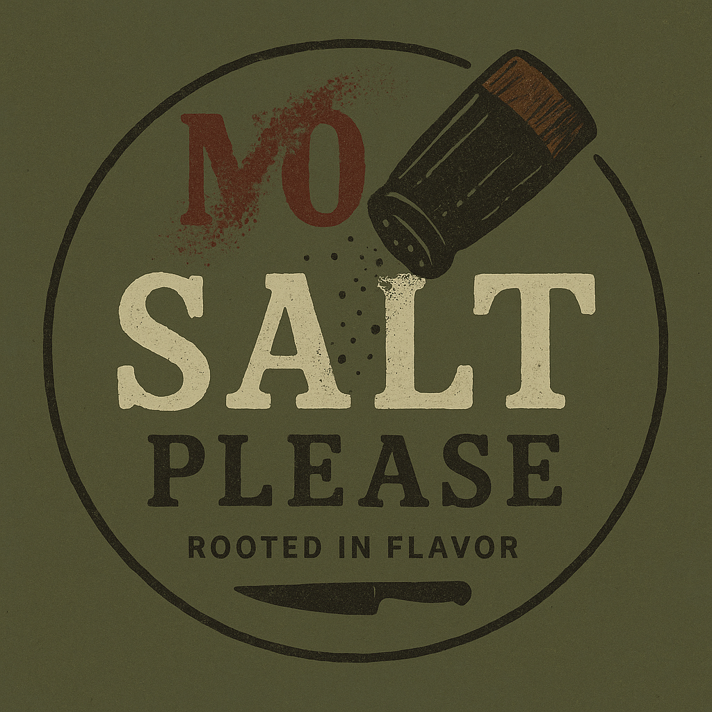 No Salt Please Logo